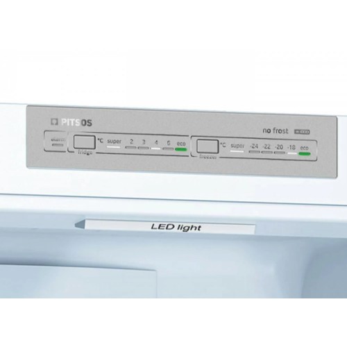 ΨΥΓΕΙΟΚΑΤΑΨΥΚΤΗΣ ΕΛΕΥΘΕΡΟΣ PITSOS PKNB39VLE2 (203x60 / E / INOX LOOK / FNF / ΟΘΟΝΗ)